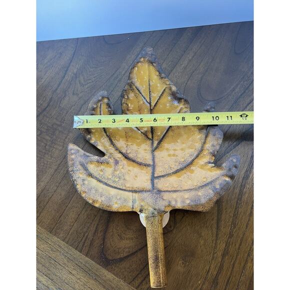 Fall Leaf, Autumn, Halloween, Thanksgiving Wall Hanging, Table Decor, NWT - Picture 5 of 5
